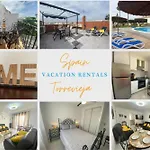 With Equipped Solarium Barbecue And Swimming Pool Apartamento *