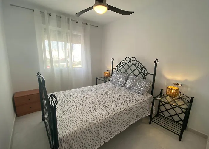 With Equipped Solarium Barbecue And Swimming Pool * Torrevieja